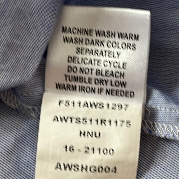 ALLEN SOLLY Cotton Fitted Shirt (M) - Picture 10 of 16